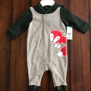 Hooded Fox Romper from Sears